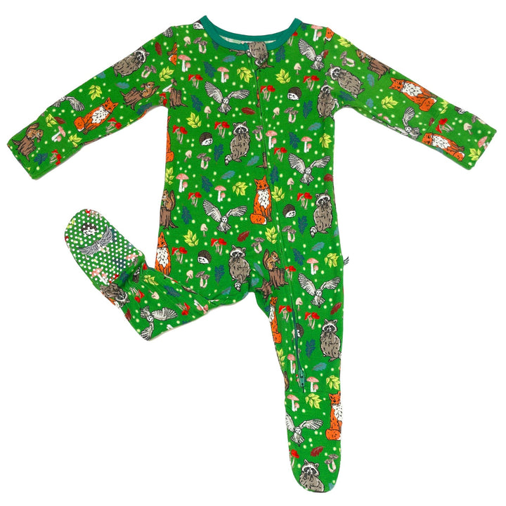 Enchanted Forest Woodland Animals Footie (2T-3T)