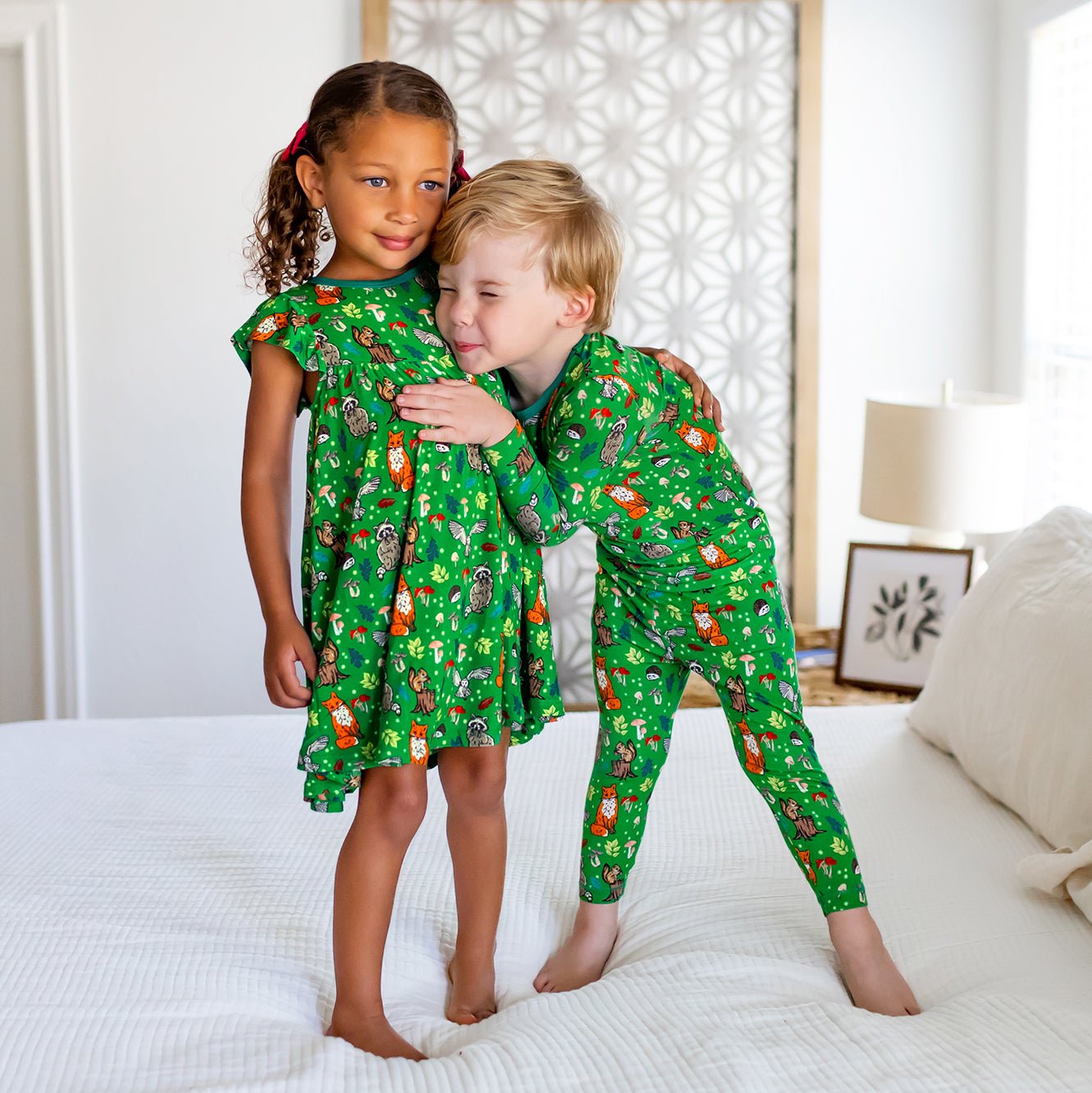 Woodland best sale animal pyjamas