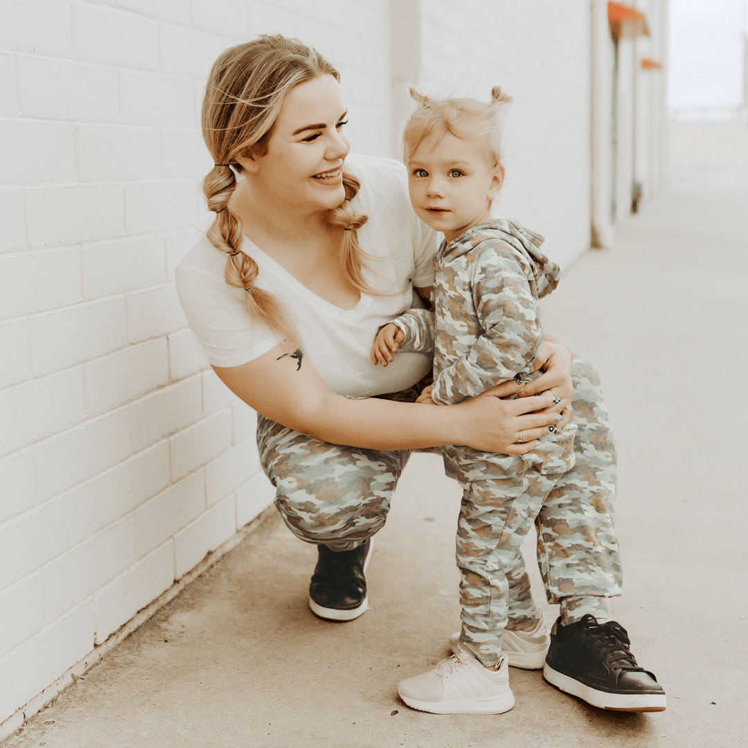 Cotton camo hoodie sales