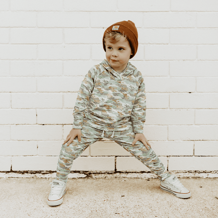 Baby camo joggers sales