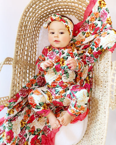 Fall In Love Coverall (0-24m) - Free Birdees