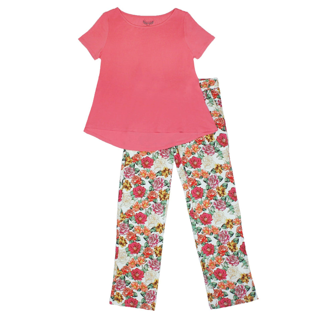 Fall In Love Women's Short Sleeve Pajama Set