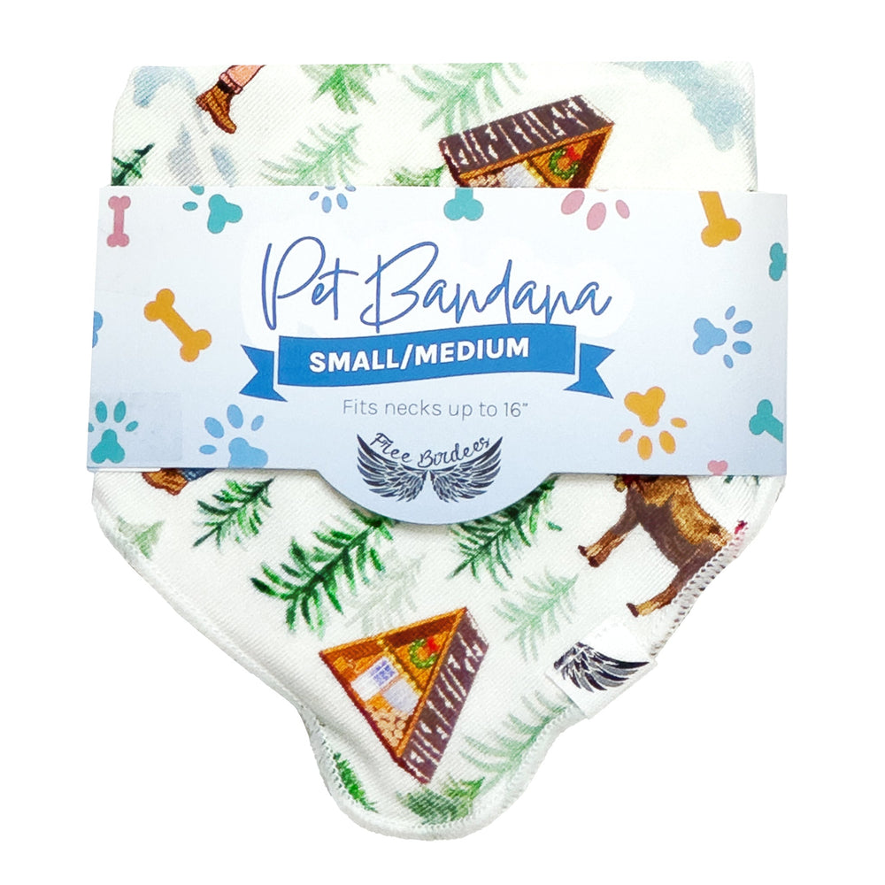 Forest Wonderland Lumberjacks Pet Bandana