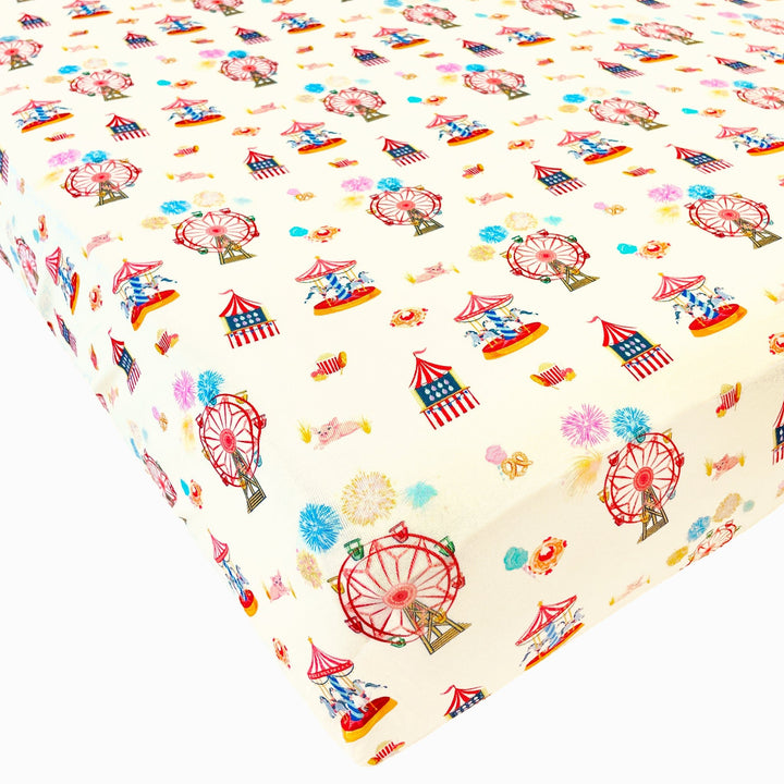 Free Birdees County Fair Twin Fitted Sheet