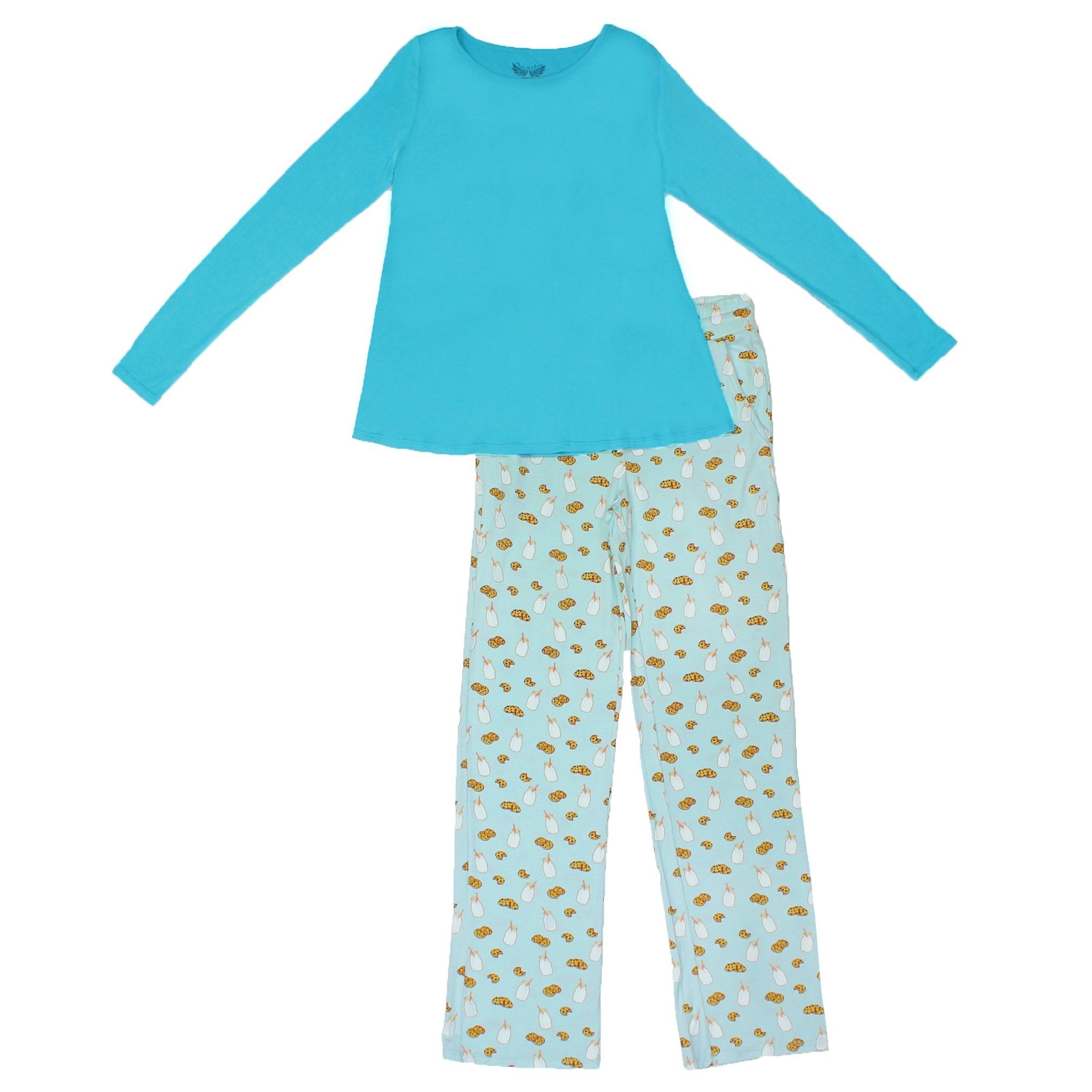 Milk and cookie pajamas adults sale