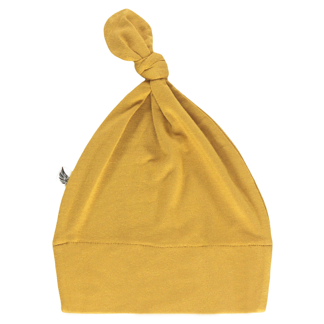Gold Dust Knotted Hat (0-3M)
