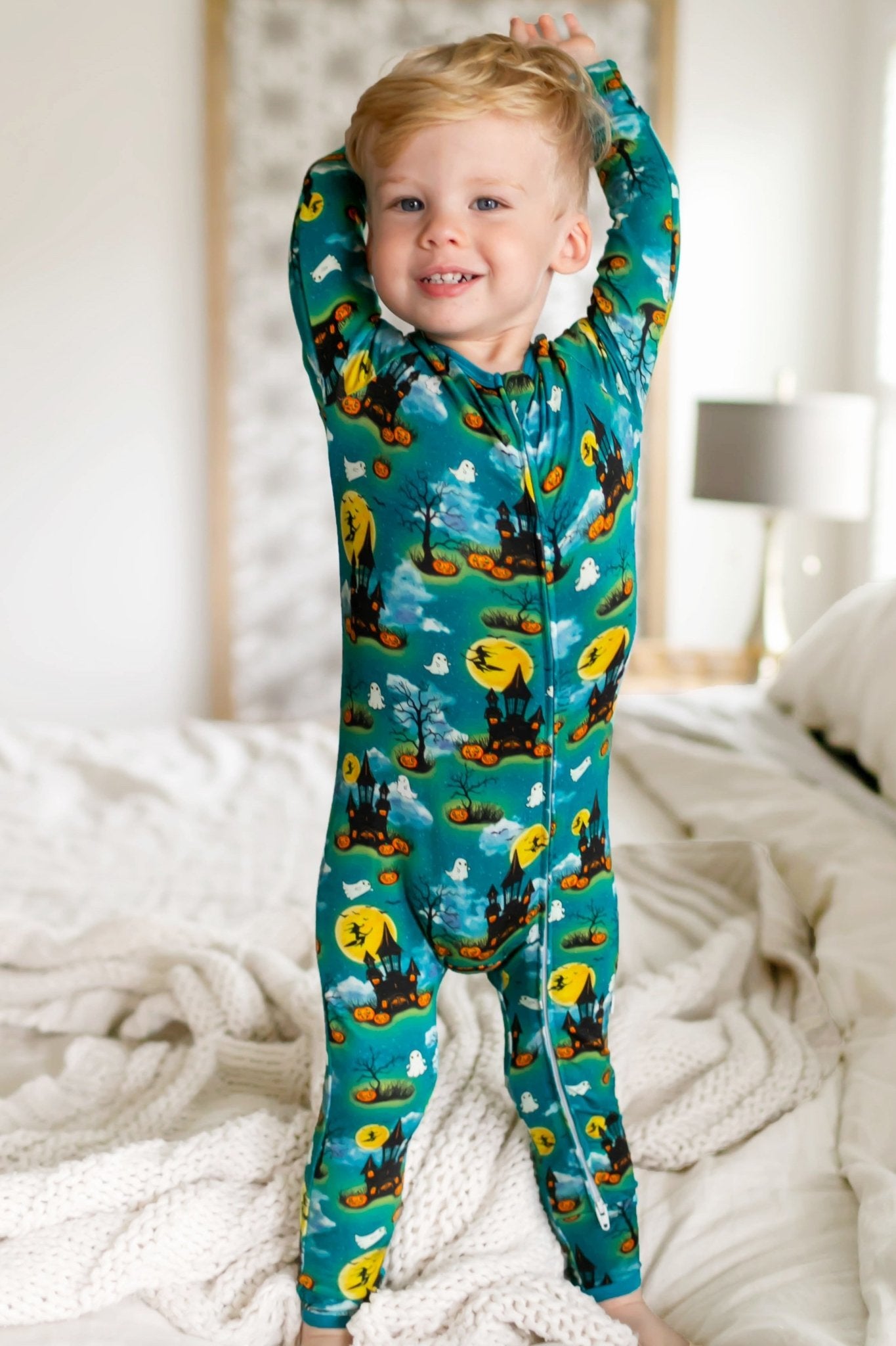 Halloween Spooktacular Coverall (0-3T)