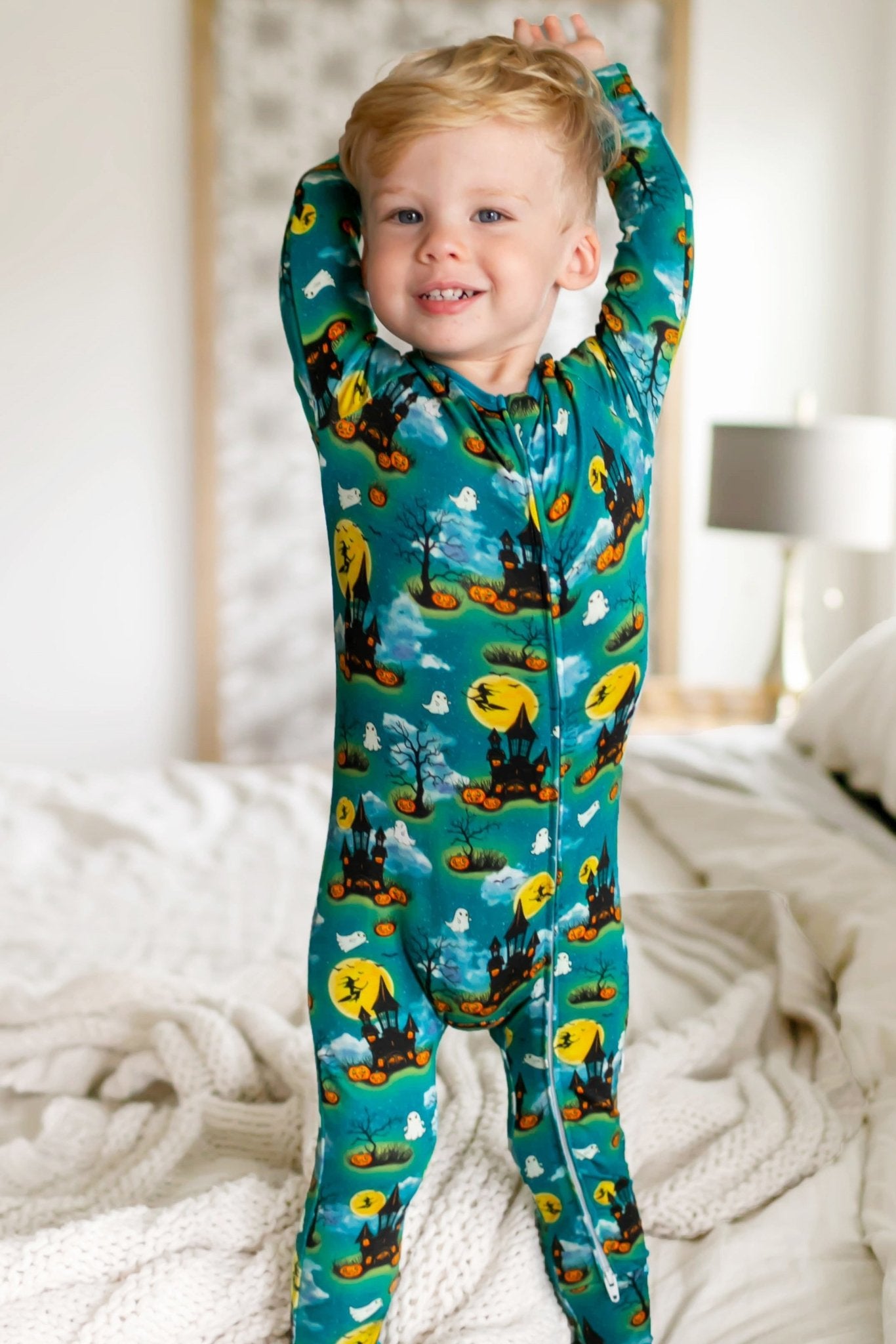 Halloween Spooktacular Footie (NB-3T)