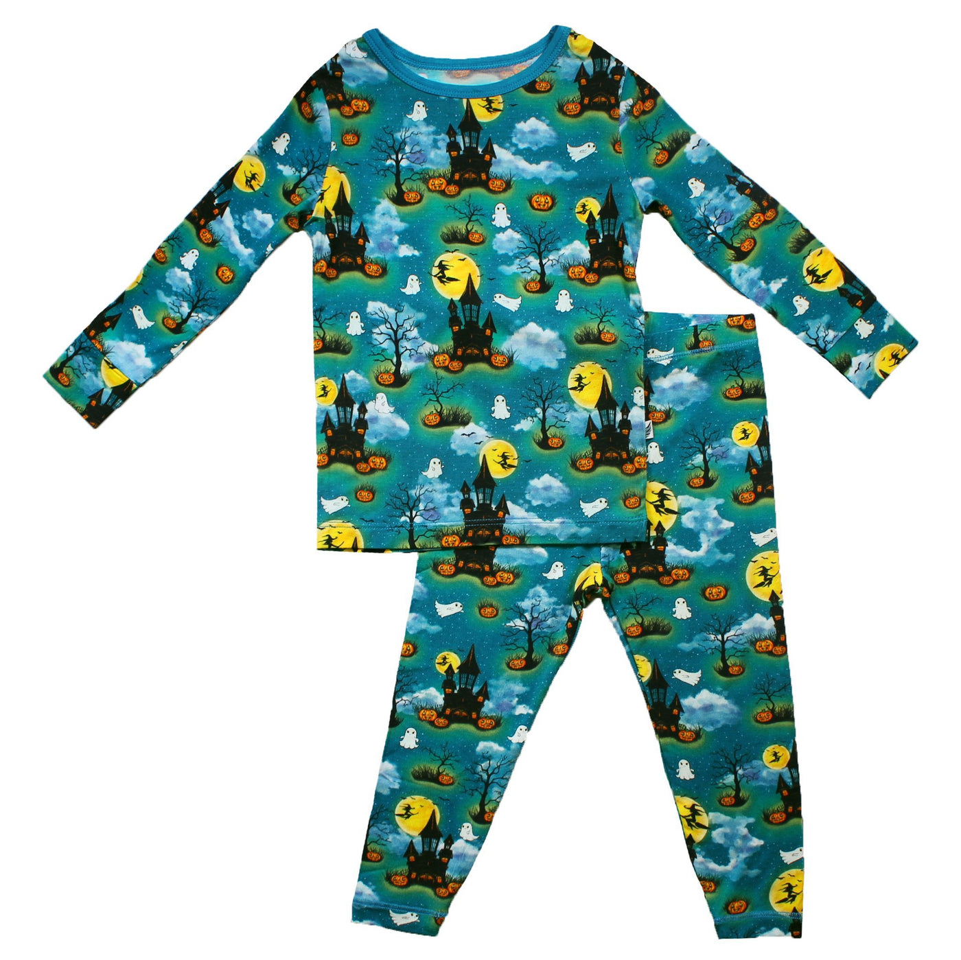 Halloween Spooktacular Long Sleeve Pajama Set (0-24m) - Free Birdees