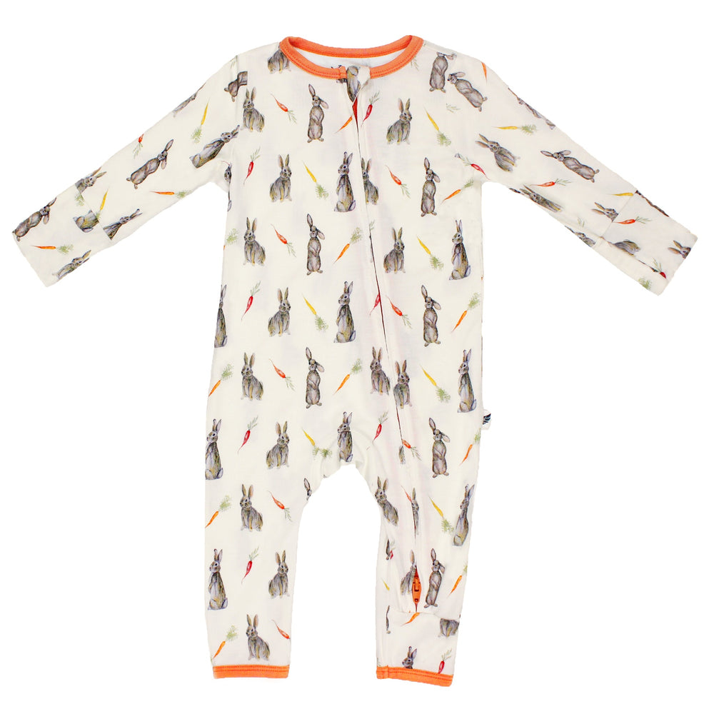 Hoppin’ Bunnies & Carrot Patch Coverall (0-24m)