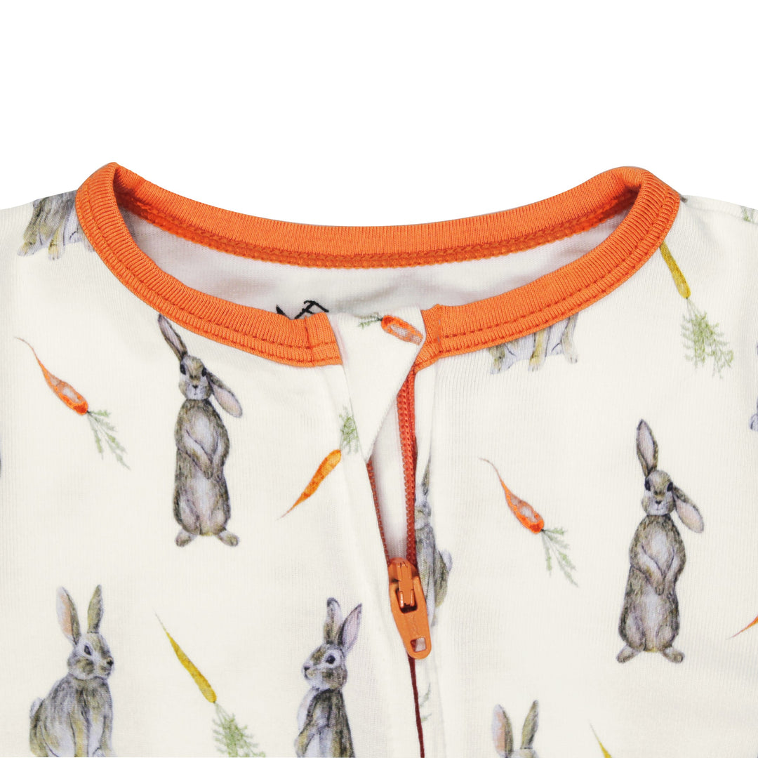 Hoppin’ Bunnies & Carrot Patch Footie (2T-3T)