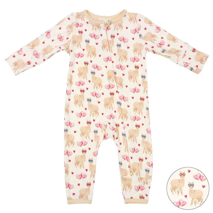 I Give You My Heart Alpacas Coverall (0-24m)
