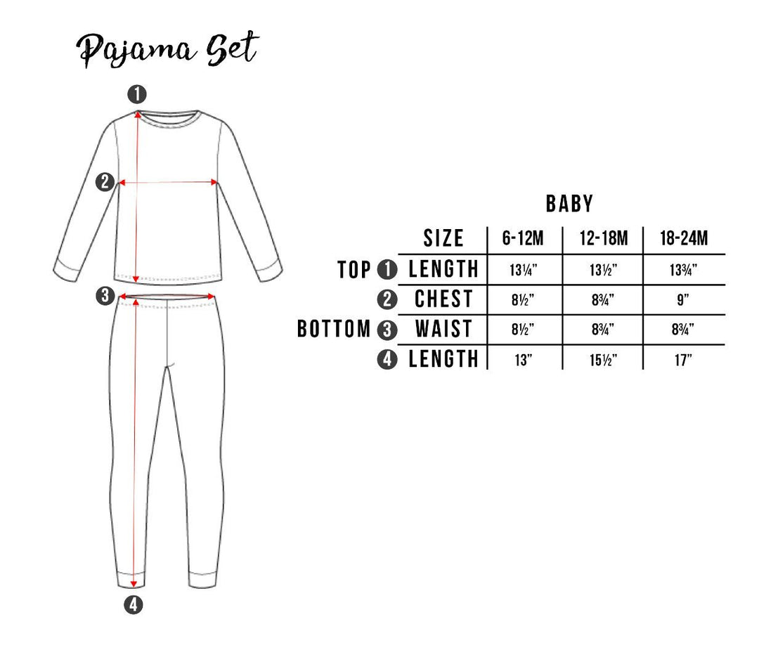 Lambs Pajama Set (0-24m)