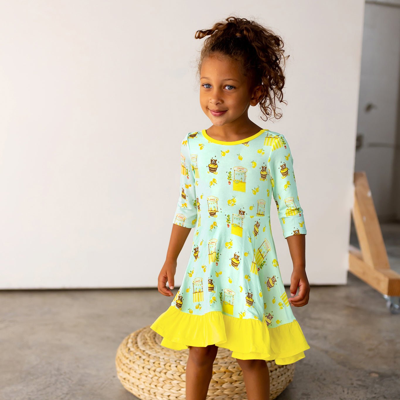 2t yellow outlet dress