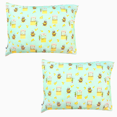 Lemonade Stands & Honey Bears Stands & Honey Bears 2-Pack Standard Pillow Case - Free Birdees