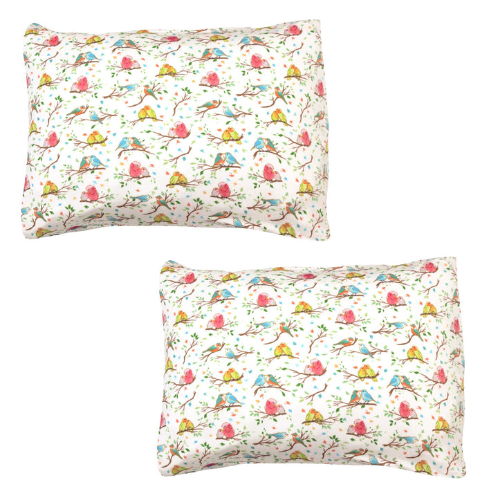 Love Birdees 2-Pack Toddler Pillow Case - Free Birdees