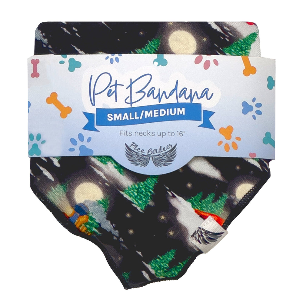 Magical Midnight Express Trains Pet Bandana