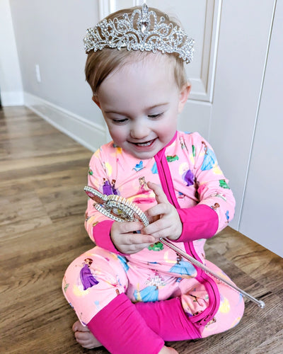 Make Your Own Magic Princesses Convertible Footie (2T-3T) - Free Birdees