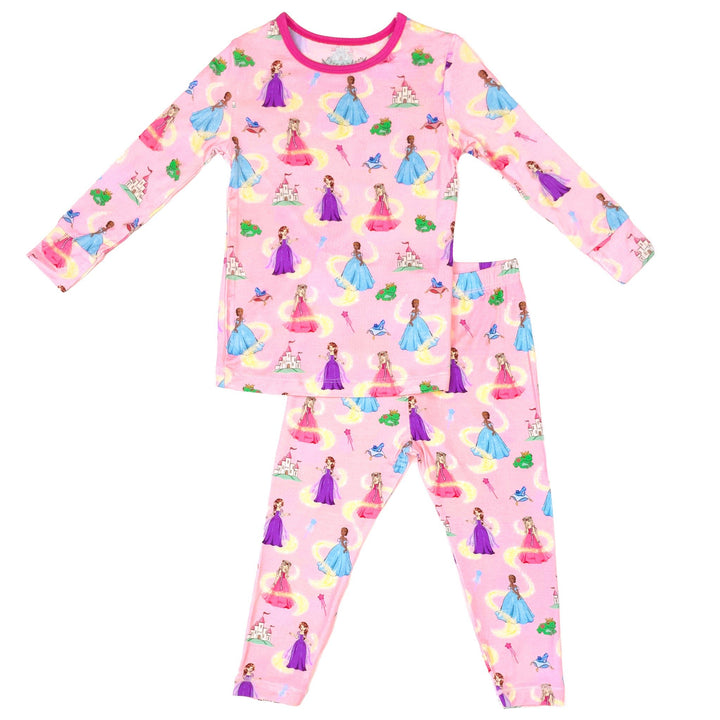 Make Your Own Magic Princesses Long Sleeve Pajama Set (2T-12Y)