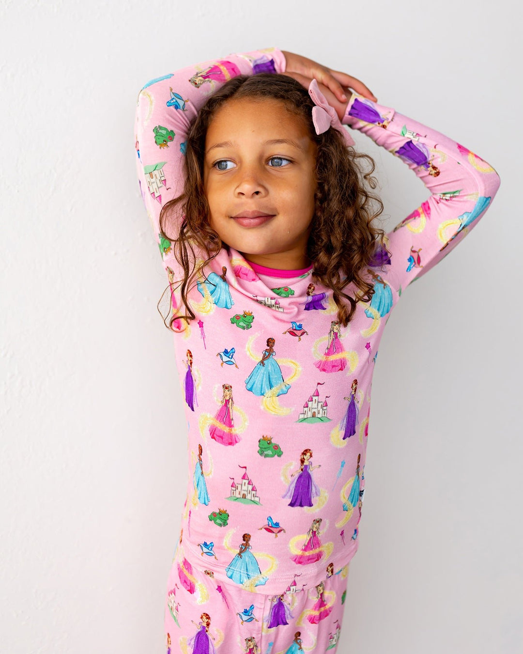 Make Your Own Magic Princesses Long Sleeve Pajama Set (2T-12Y)