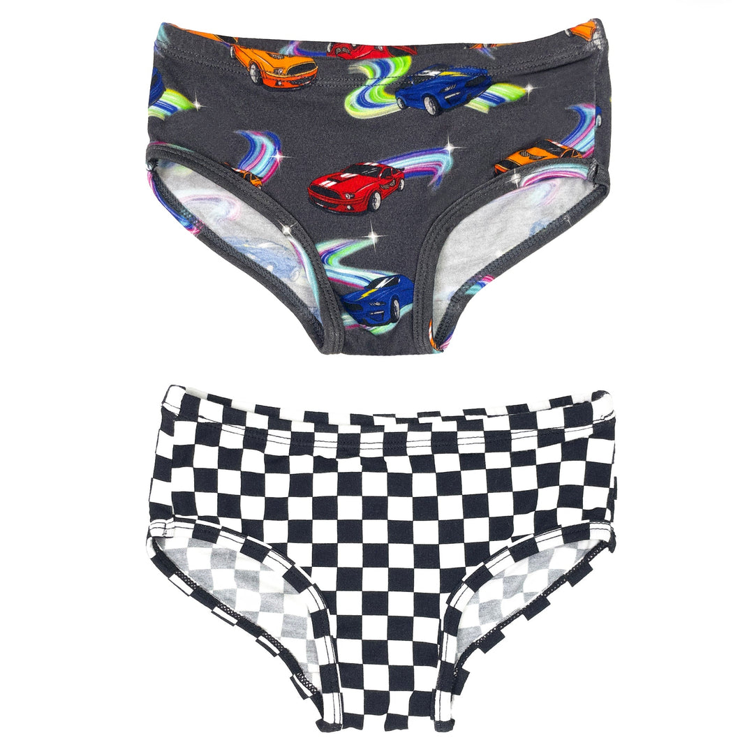 Neon Street Racers Girls Underwear Set of 2