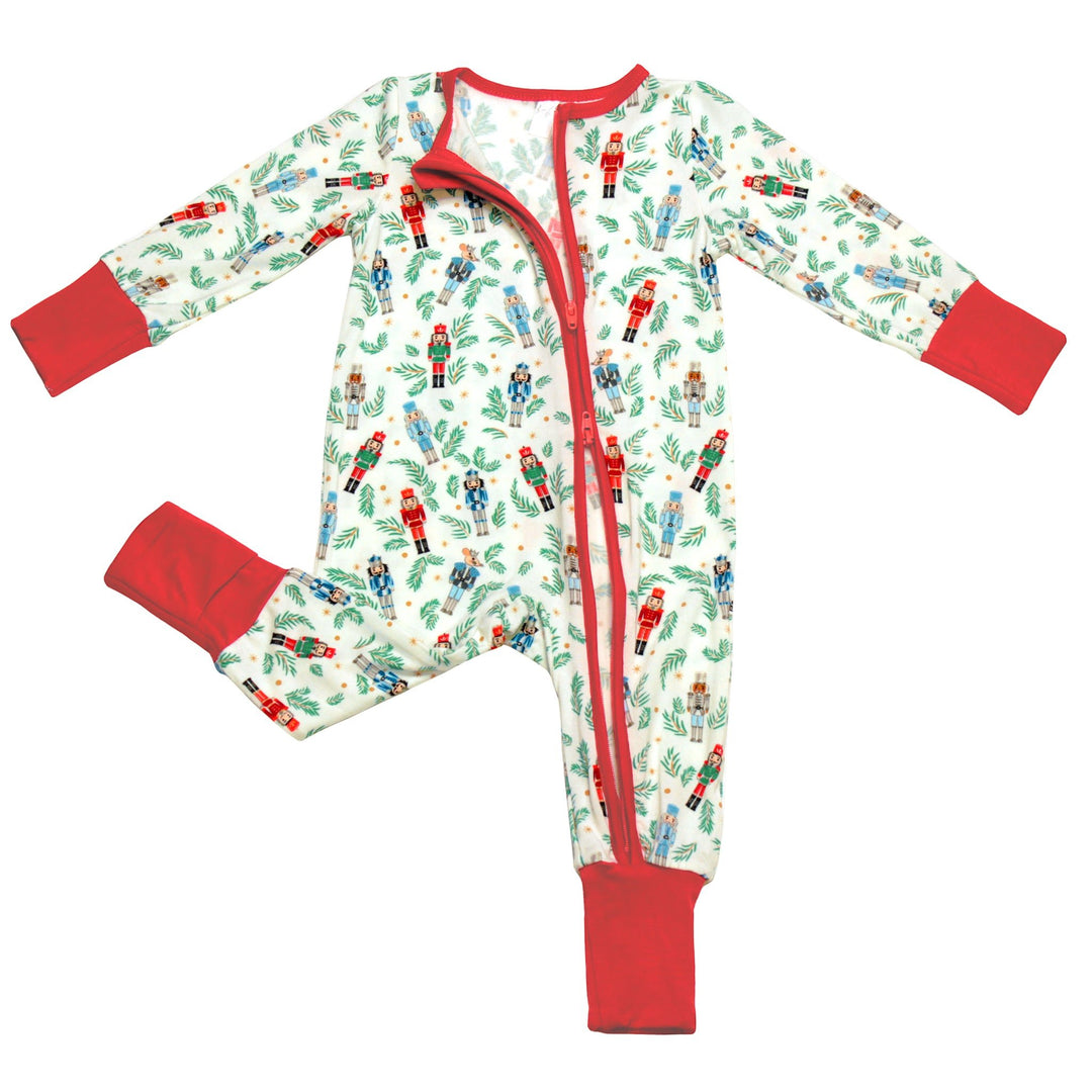 Nutcrackers Midnight March Convertible Footie (2T-3T)