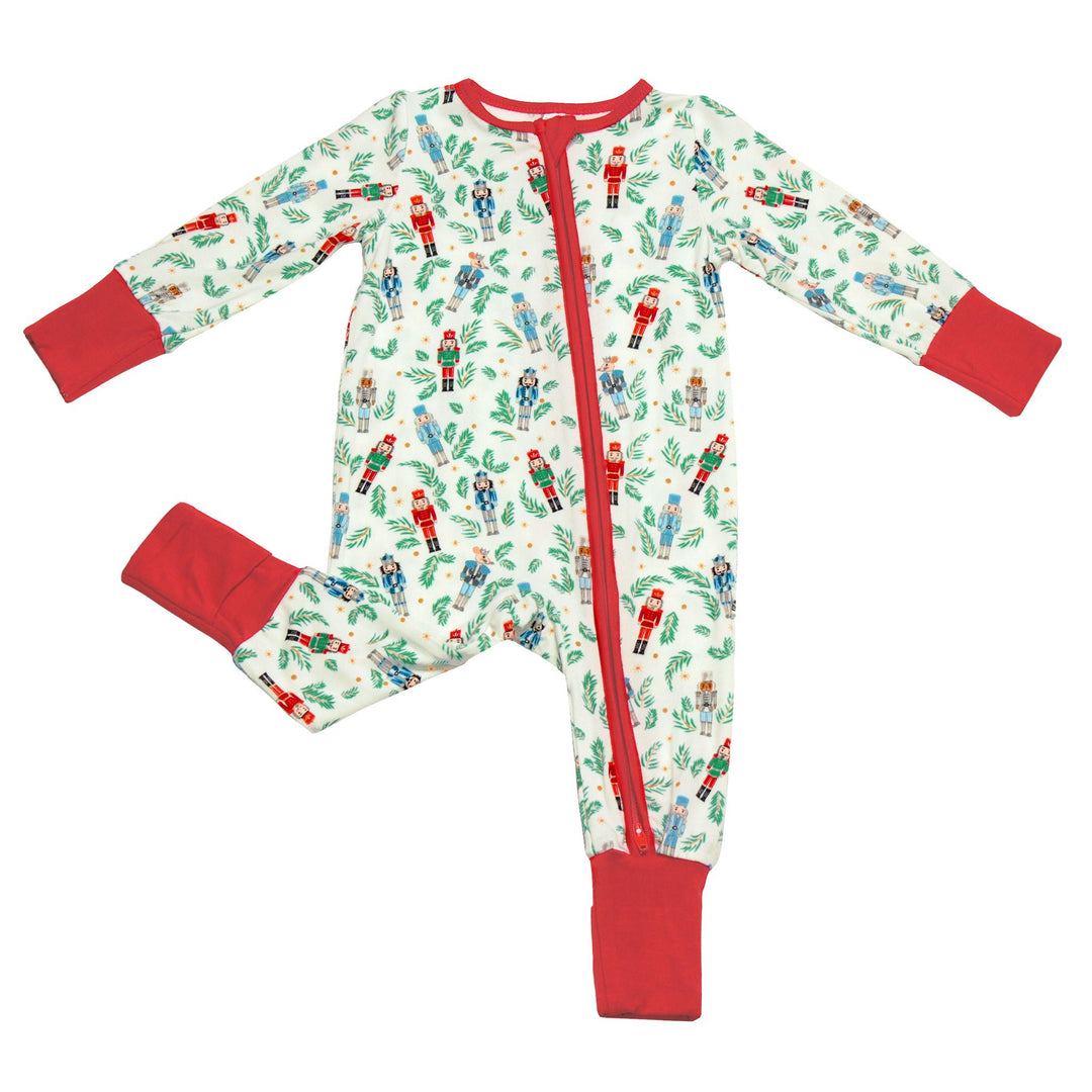 Nutcrackers Midnight March Convertible Footie (NB-24m)