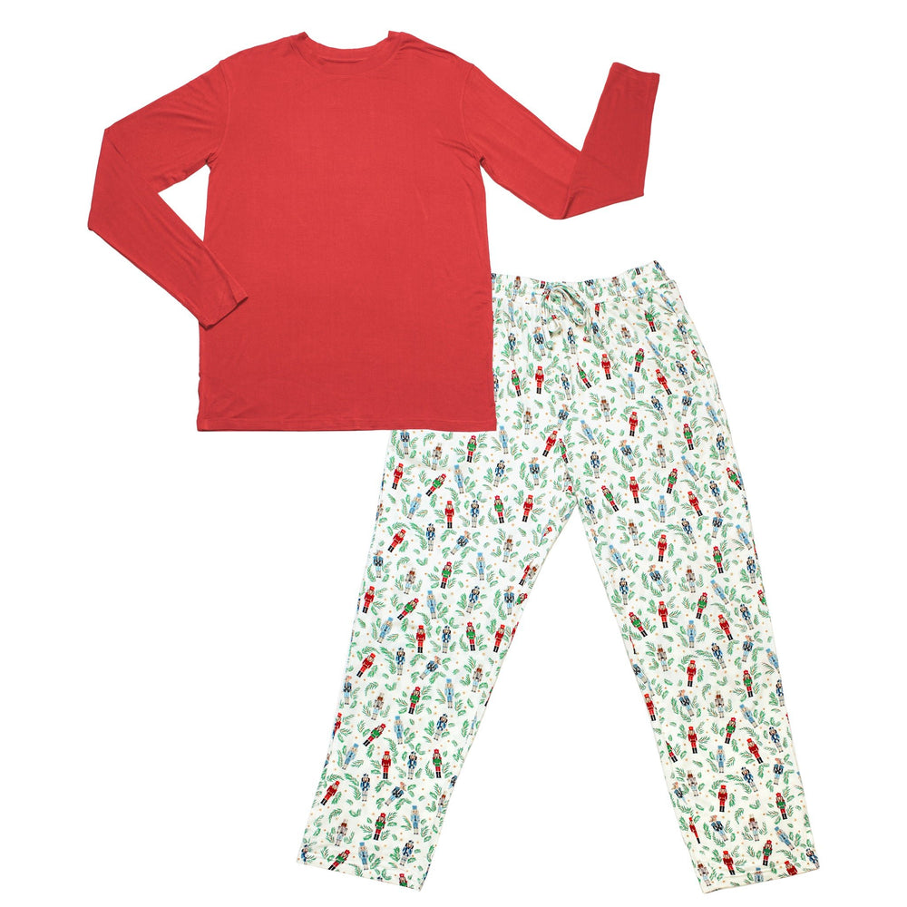 Nutcrackers Midnight March Men's Long Sleeve Pajama Set