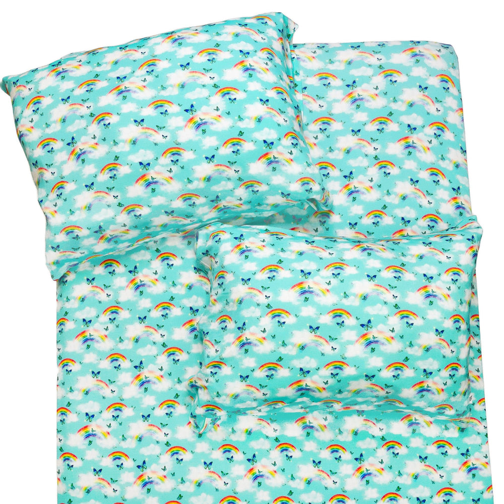 Over the Rainbow & Butterflies Twin Fitted Sheet