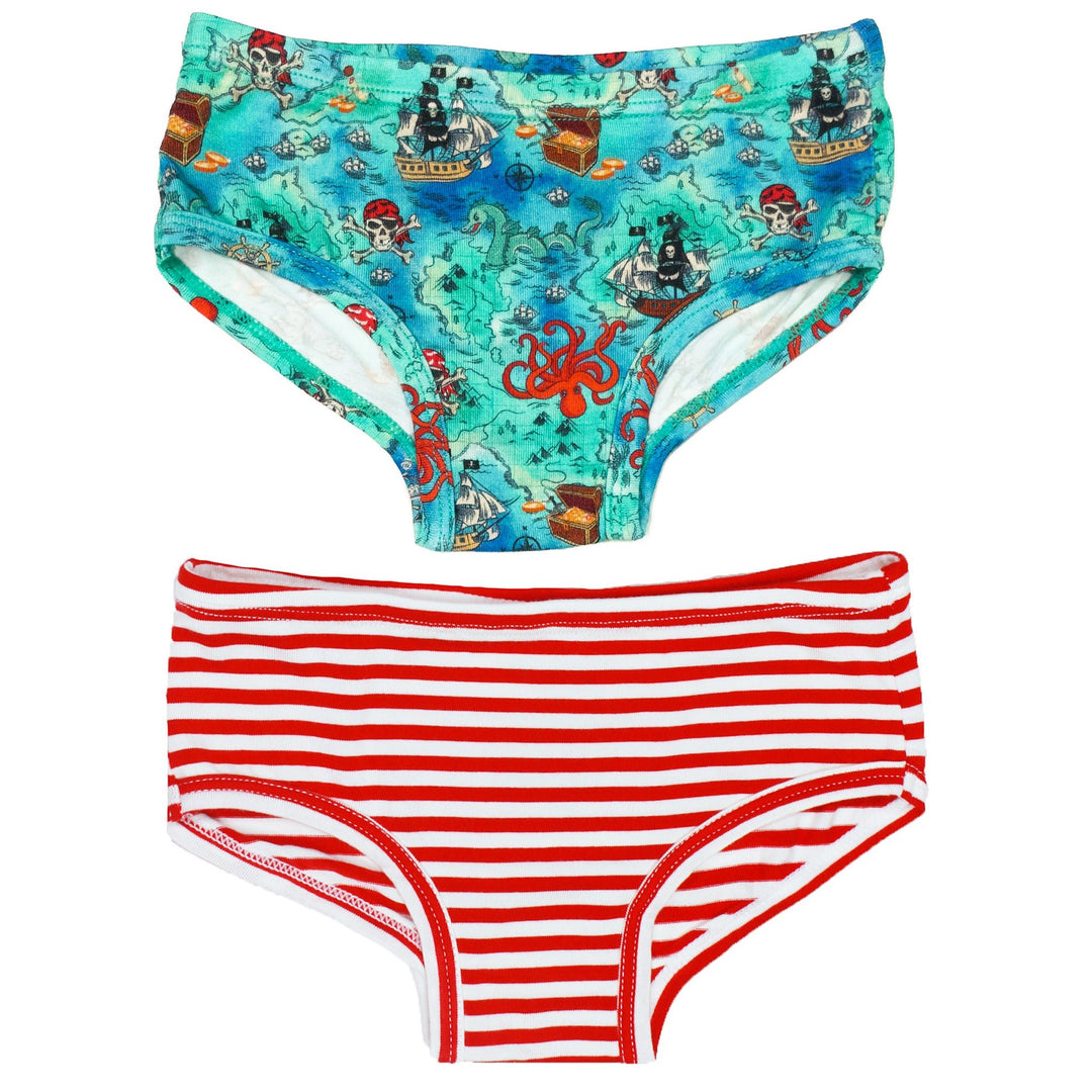 Girls Pirate Underwear Kid Undies Toddler Underwear for Kids Jolly