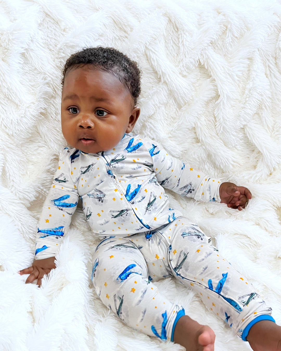 Planes Flying on Cloud 9 Coverall (0-24m)