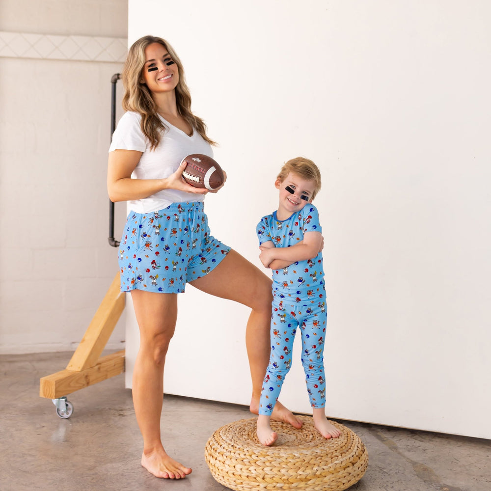 Rookie Raccoon Football Women's Shorts