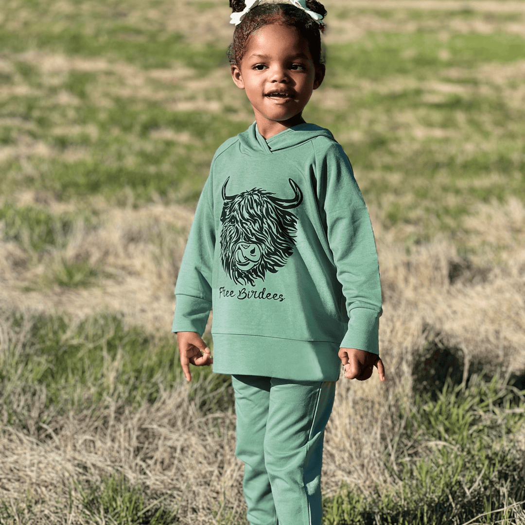 Sage Jogger || Bamboo/Cotton/Spandex French Terry (18M-8Y) - Free Birdees