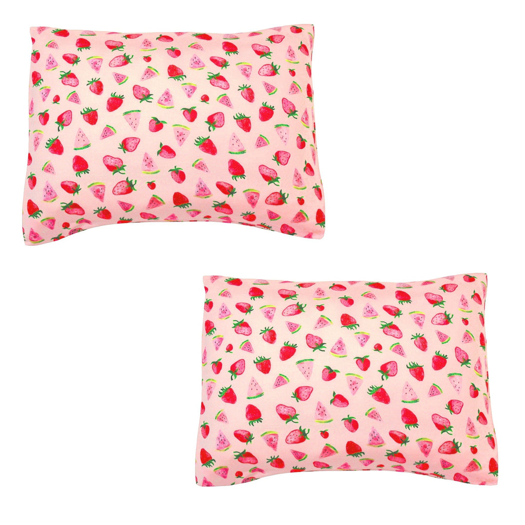 Sun-Kissed Berry Melon 2-Pack Toddler Pillow Case - Free Birdees