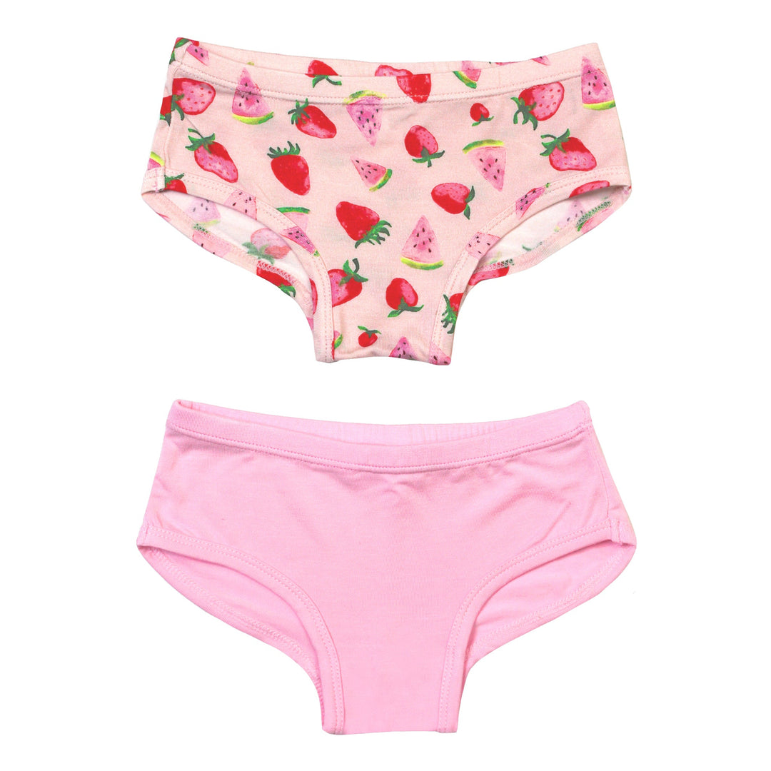 Sun-Kissed Berry Melon Girls Underwear Set of 2 - Free Birdees