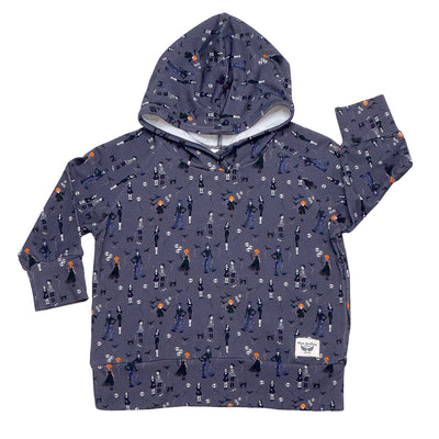 The Boo Crew Spooktacular Hoodie Sweatshirt || Bamboo/Cotton/Spandex French Terry (2T-8Y) - Free Birdees