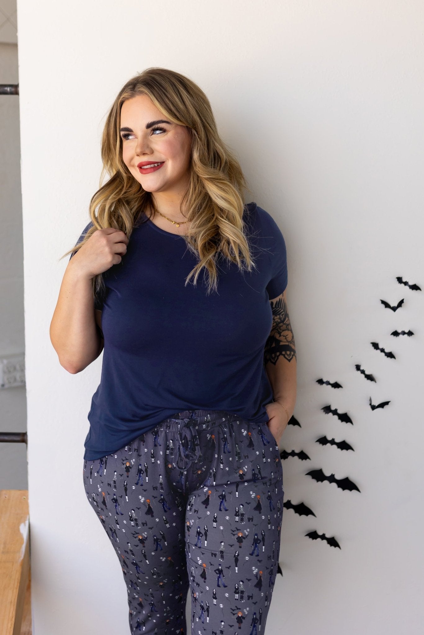 The Boo Crew Spooktacular Women's Jogger Style PJ Pants