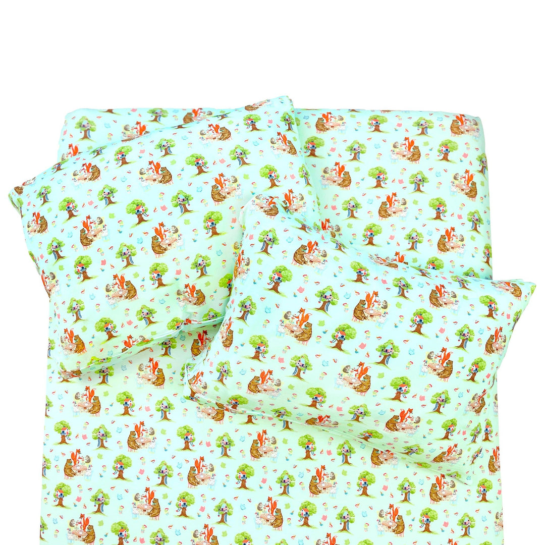 Tree House Party 2-Pack Toddler Pillow Case