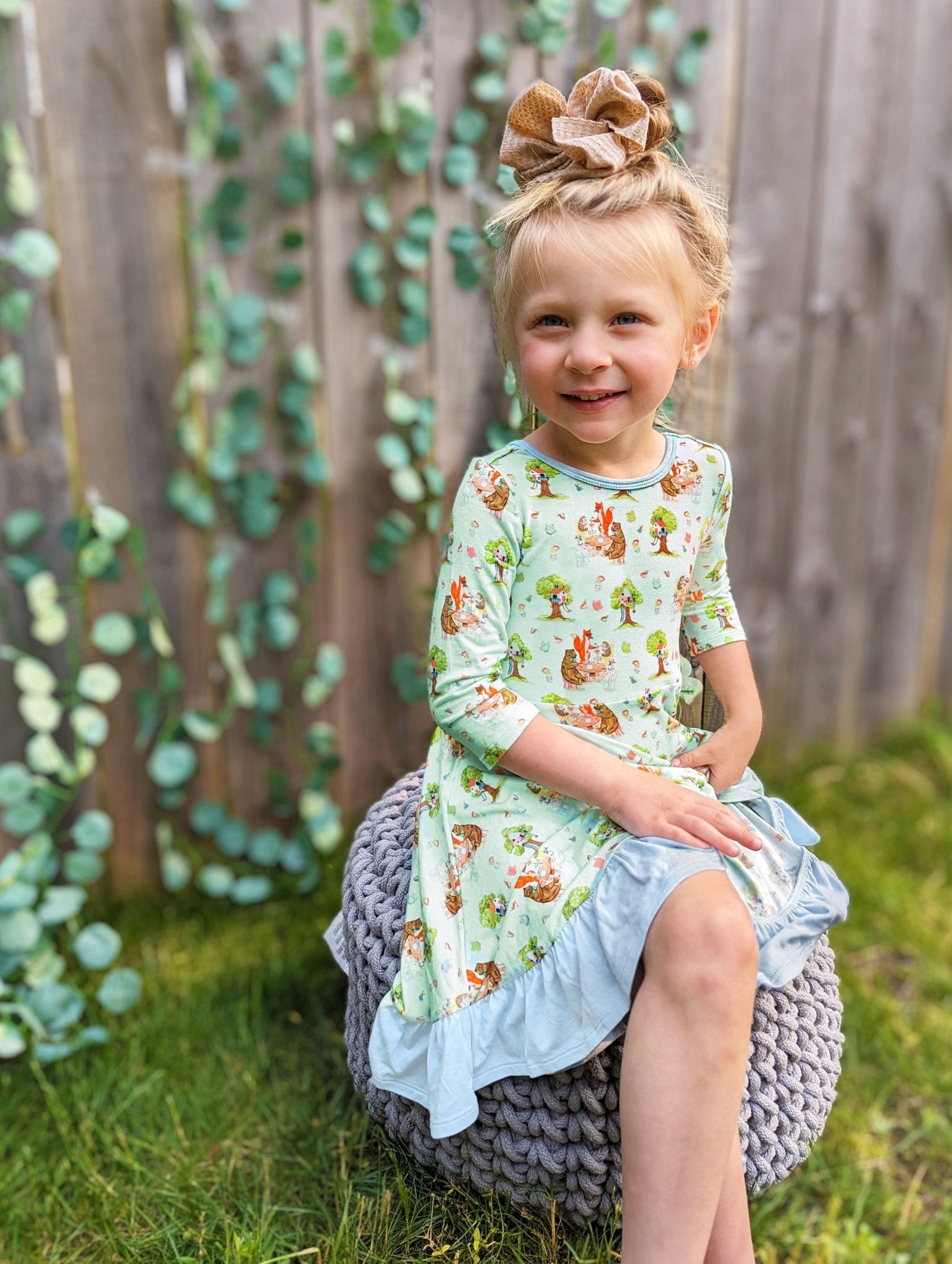 2t hotsell green dress