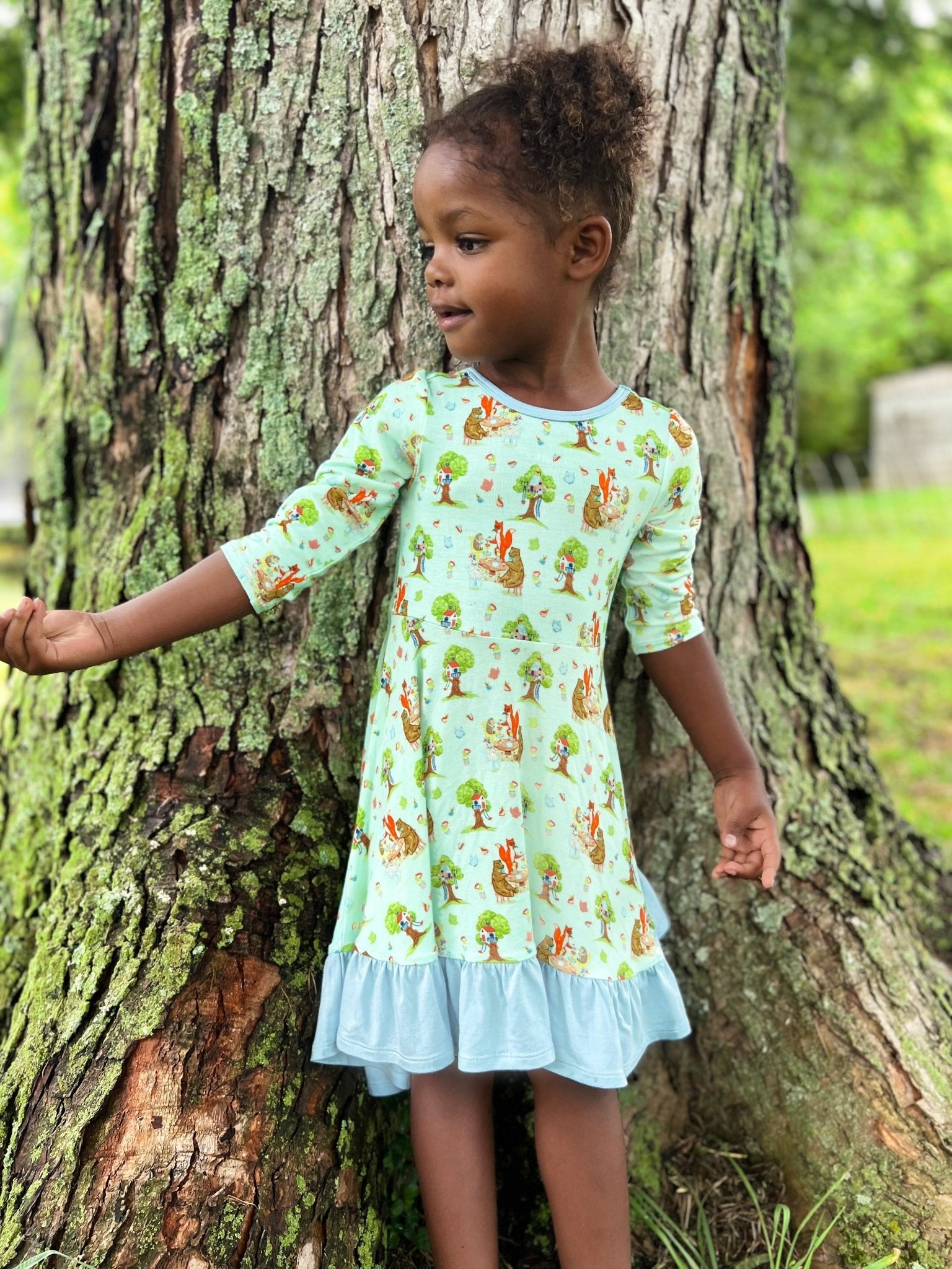 Green dress shop 2t