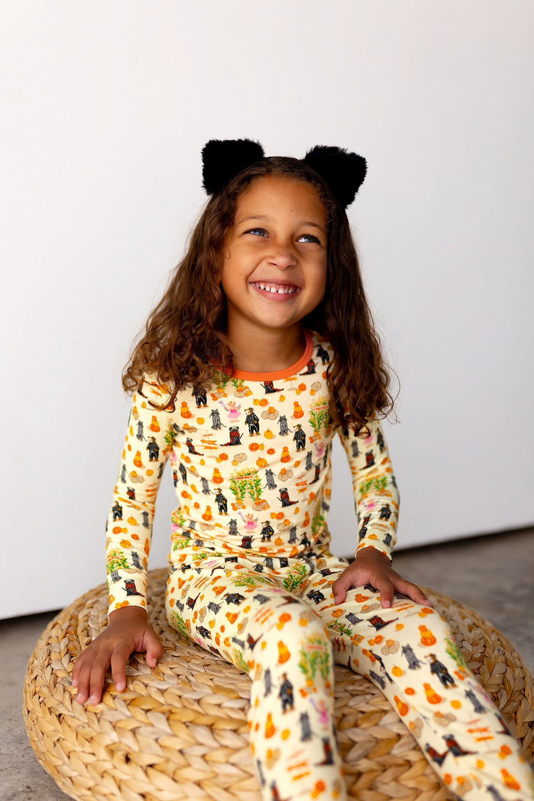 Trick-or-treating at the Pumpkin Patch Long Sleeve Pajama Set (2T-12Y)