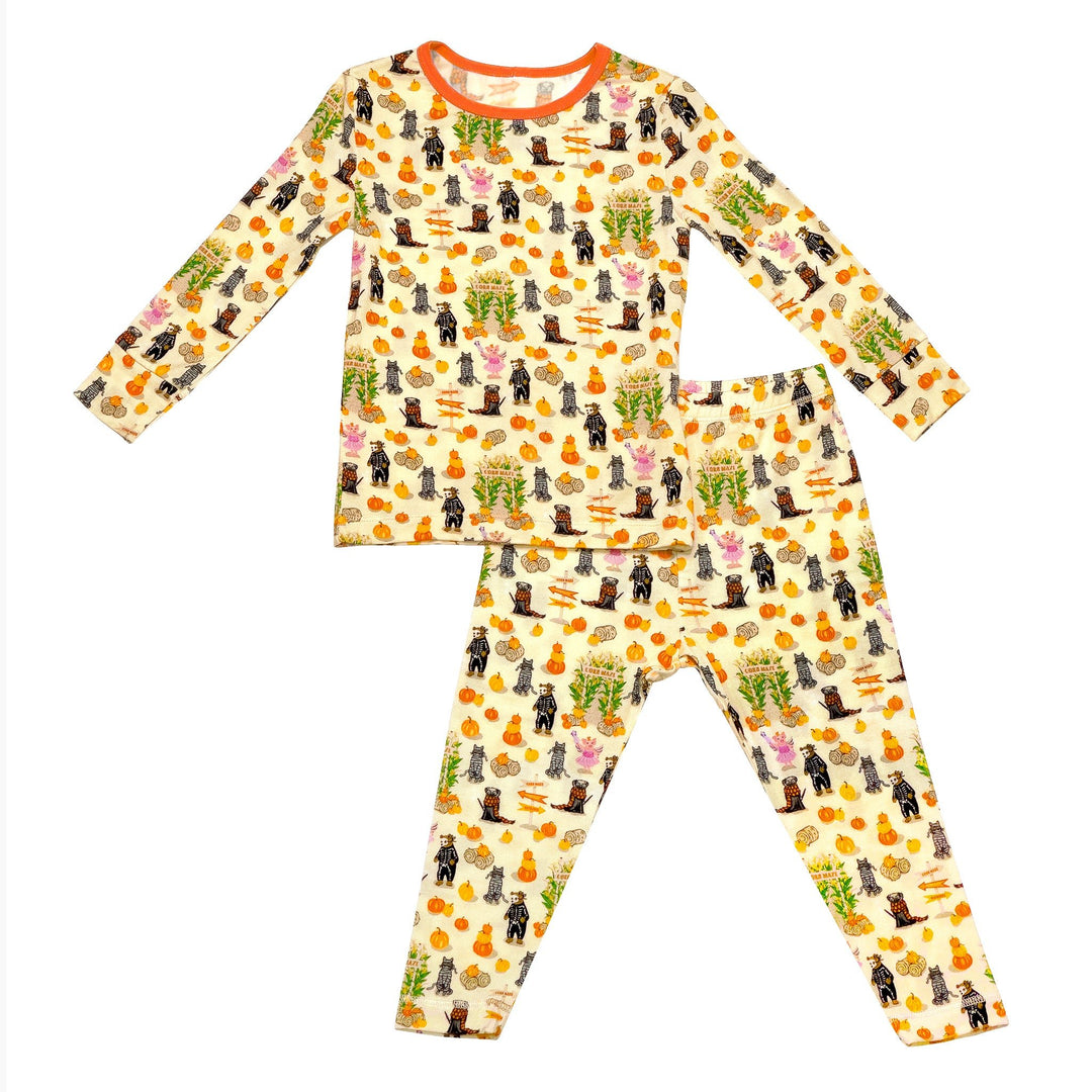 Trick-or-treating at the Pumpkin Patch Long Sleeve Pajama Set (2T-12Y)