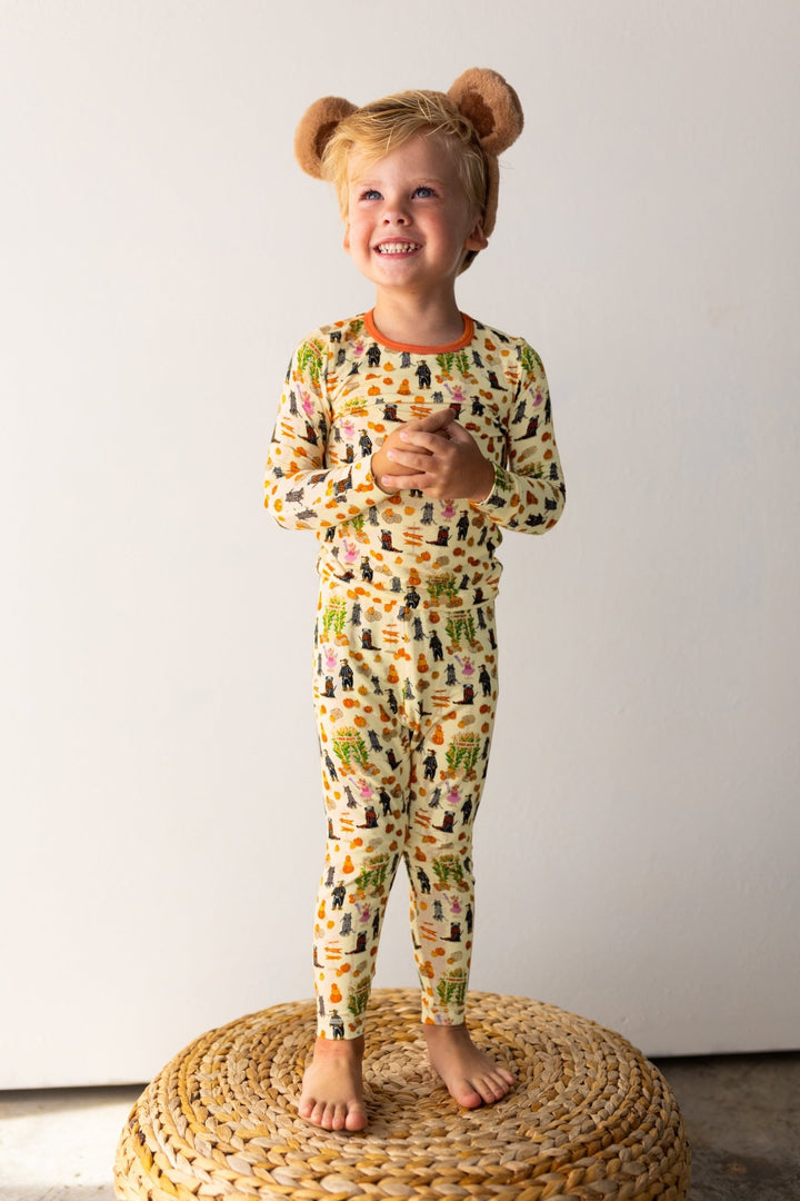 Trick-or-treating at the Pumpkin Patch Long Sleeve Pajama Set (2T-12Y)