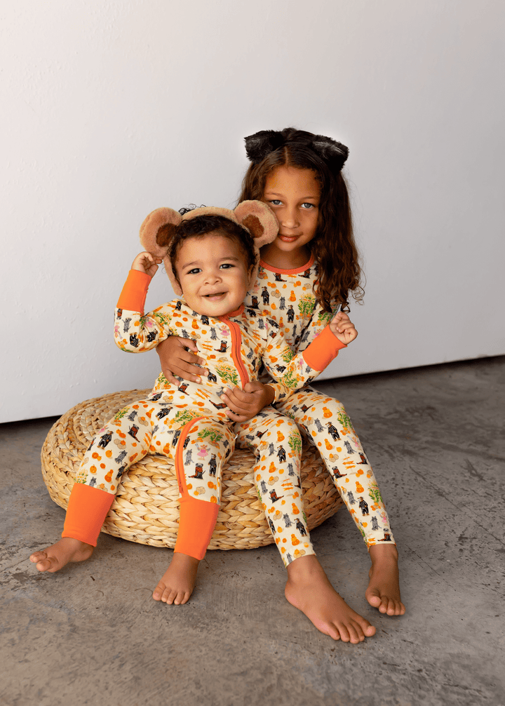 Trick-or-treating at the Pumpkin Patch Long Sleeve Pajama Set (2T-12Y)