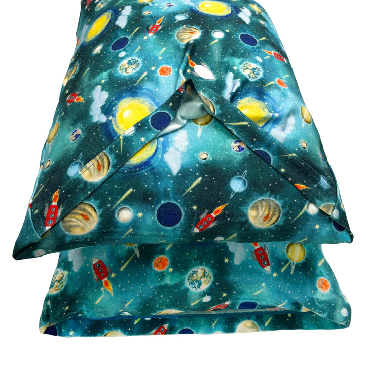 Vroom to the Planets 2-Pack Toddler Pillow Case