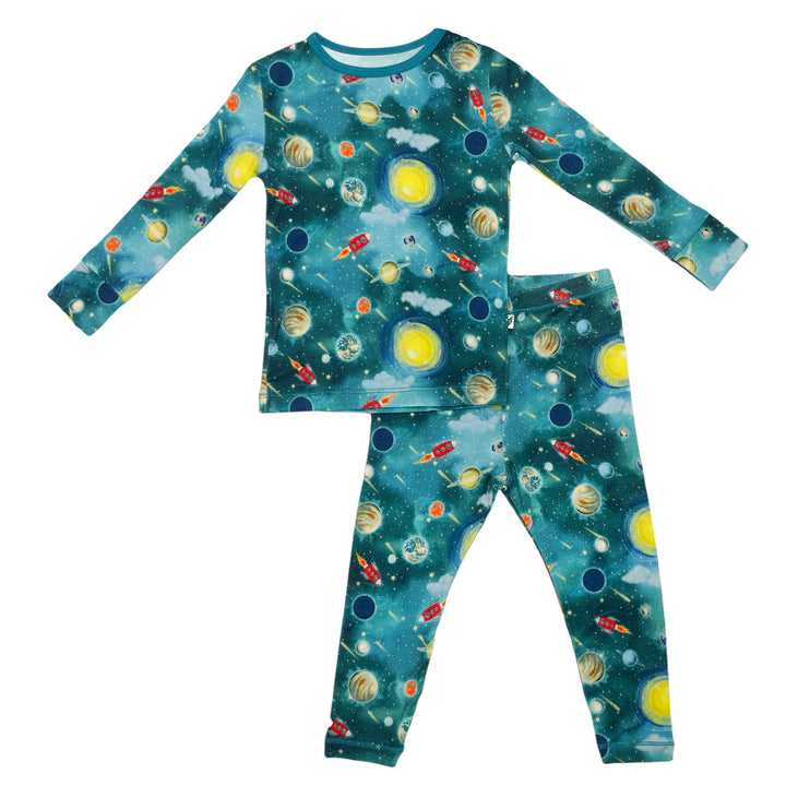 Vroom to the Planets Long Sleeve Pajama Set (0-24m)