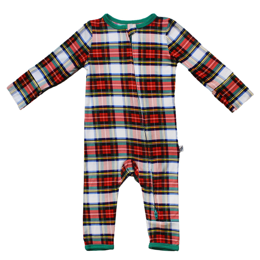 Winter Holiday Plaid Coverall (2T-3T)